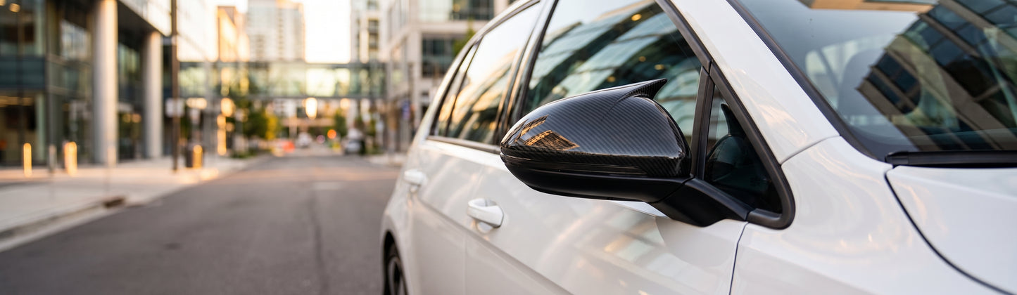 Wing Mirror Caps – VW Golf MK7/MK7.5 GTI, Golf R, GTE & GTD (2014–2019)