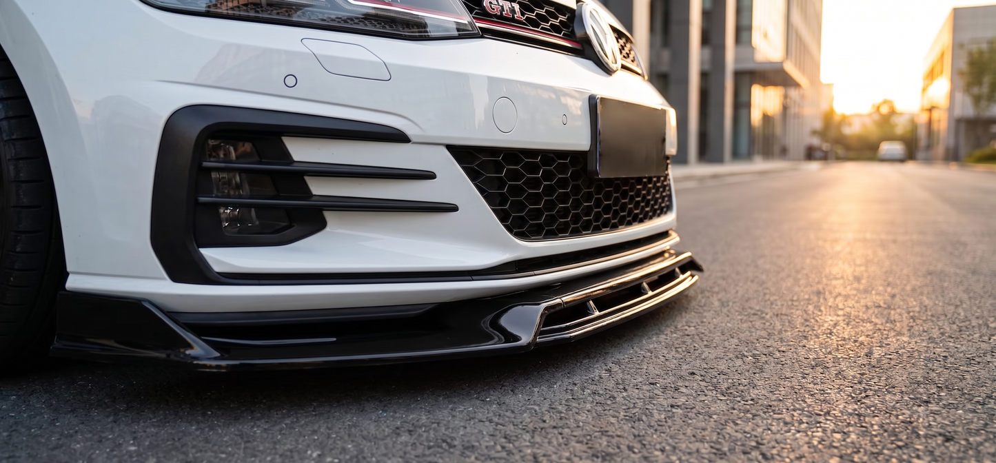 Performance Front Splitter Kit – VW Golf MK7/MK7.5 GTI, Golf R & GTD (2013–2020)