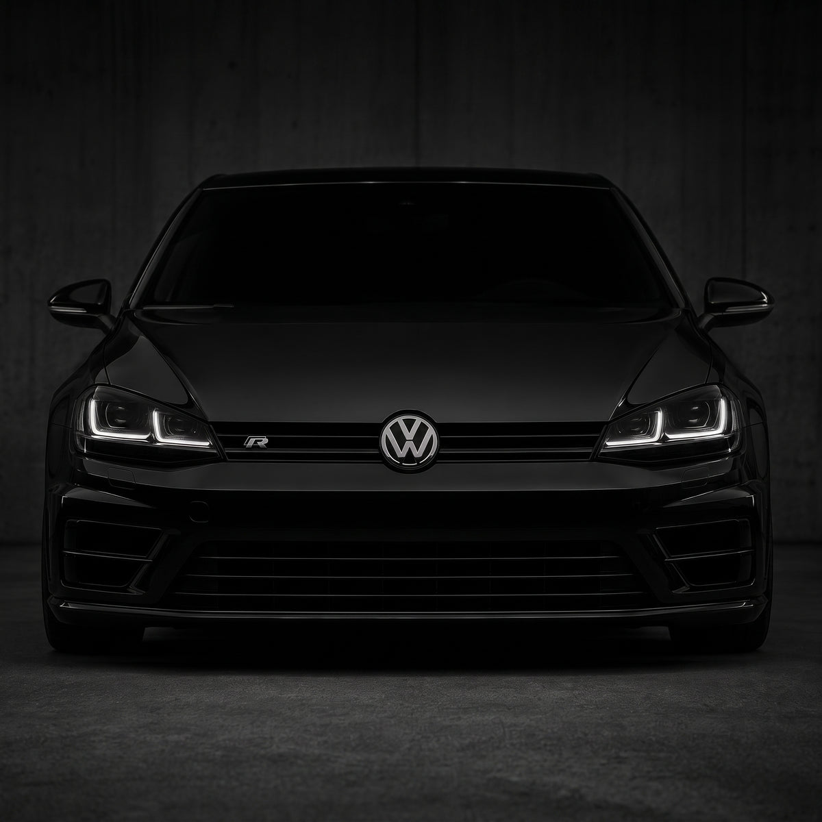Gloss Black Front Grille Trim Strip - MK7 & MK7.5 Golf