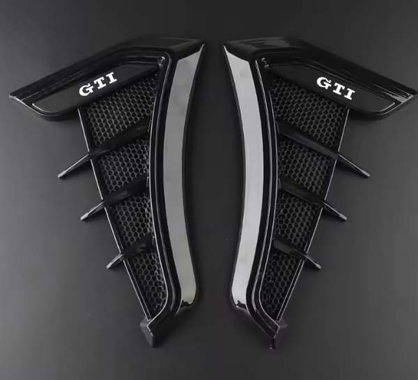 Car Shark 3D Fender Gills – Side Vent Styling for VW Golf GTI (MK4–MK7)