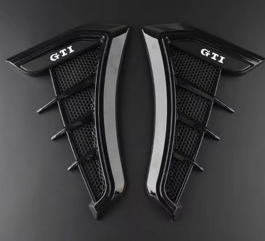 Car Shark 3D Fender Gills – Side Vent Styling for VW Golf GTI (MK4–MK7)
