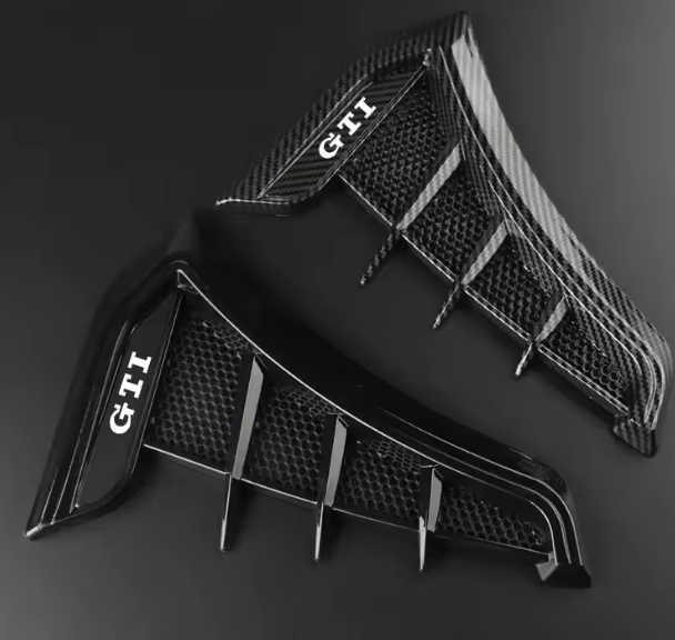 Car Shark 3D Fender Gills – Side Vent Styling for VW Golf GTI (MK4–MK7)
